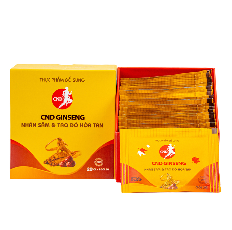 Nhân sâm và táo đỏ hòa tan CDN Ginseng